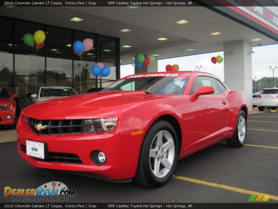 2010 Chevrolet Camaro LT Coupe Victory Red / Gray Photo #1