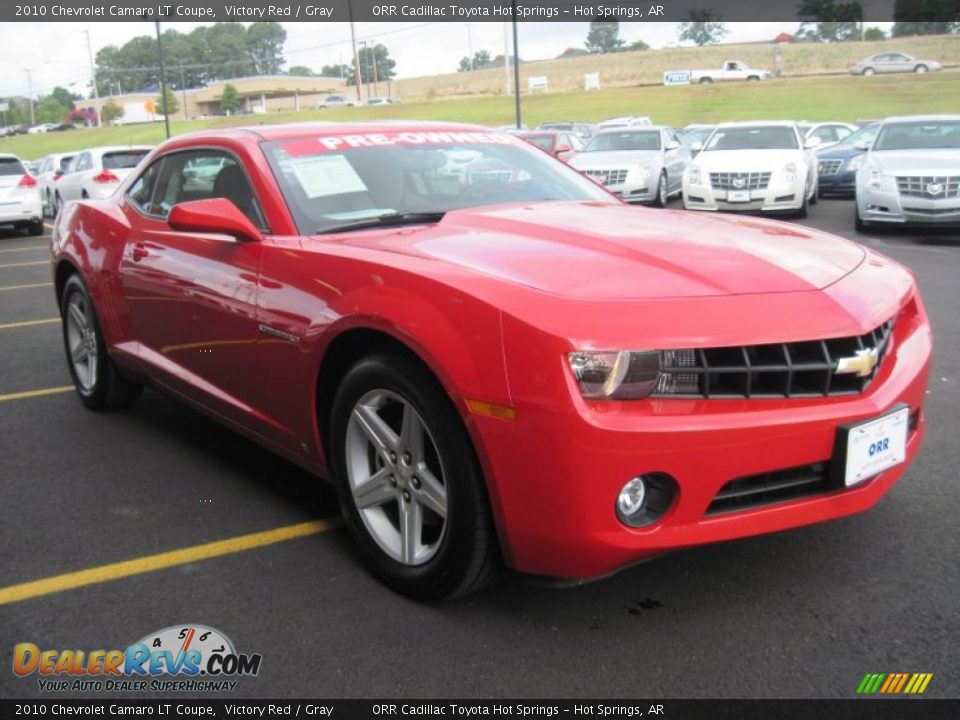 2010 Chevrolet Camaro LT Coupe Victory Red / Gray Photo #2