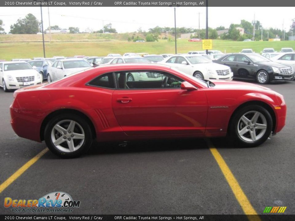 2010 Chevrolet Camaro LT Coupe Victory Red / Gray Photo #3