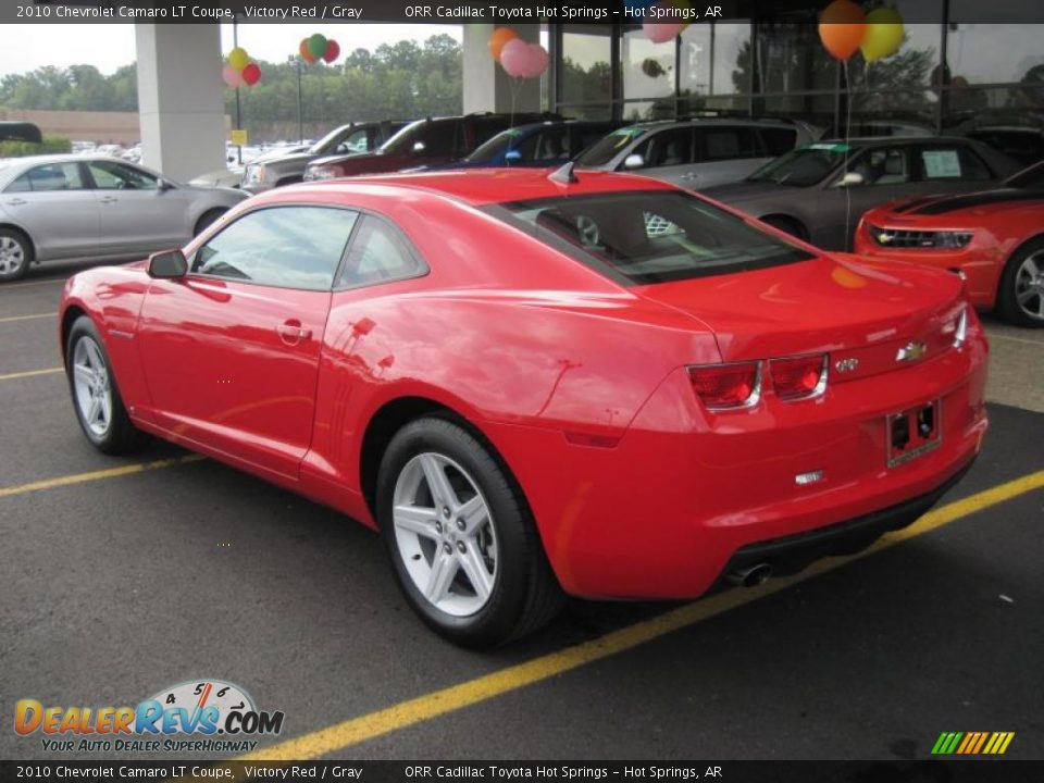 2010 Chevrolet Camaro LT Coupe Victory Red / Gray Photo #5