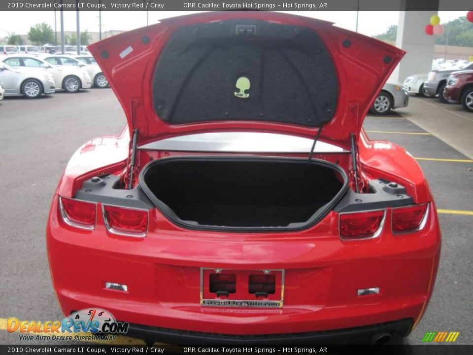 2010 Chevrolet Camaro LT Coupe Victory Red / Gray Photo #9