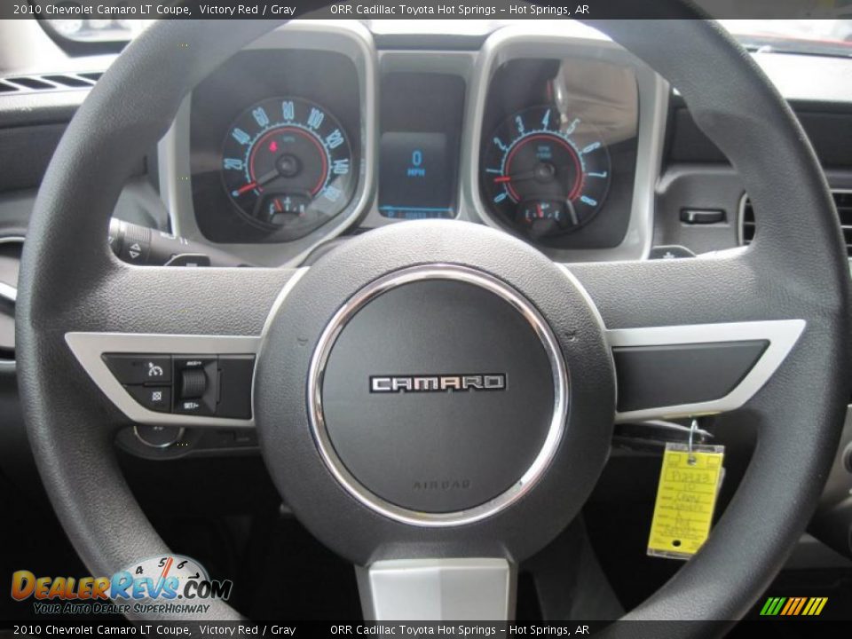 2010 Chevrolet Camaro LT Coupe Victory Red / Gray Photo #15