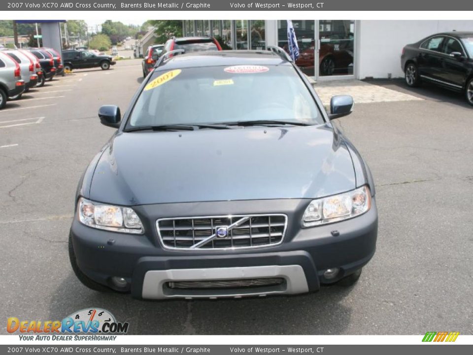 2007 Volvo XC70 AWD Cross Country Barents Blue Metallic / Graphite Photo #9
