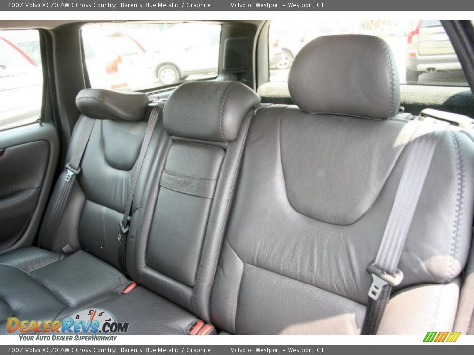 2007 Volvo XC70 AWD Cross Country Barents Blue Metallic / Graphite Photo #13
