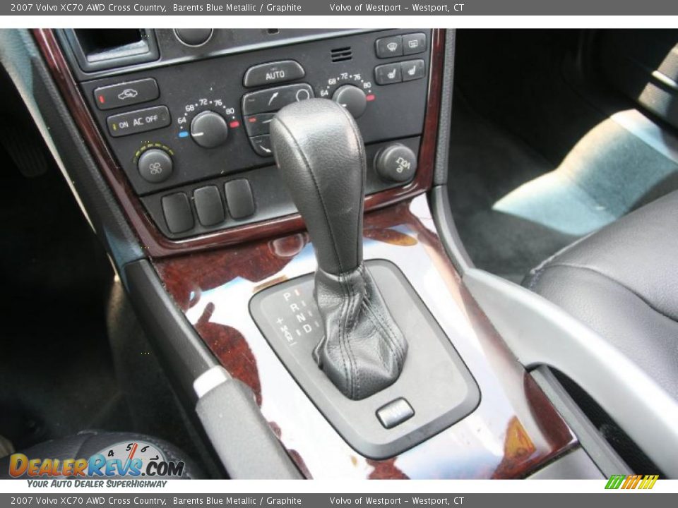 2007 Volvo XC70 AWD Cross Country Barents Blue Metallic / Graphite Photo #15