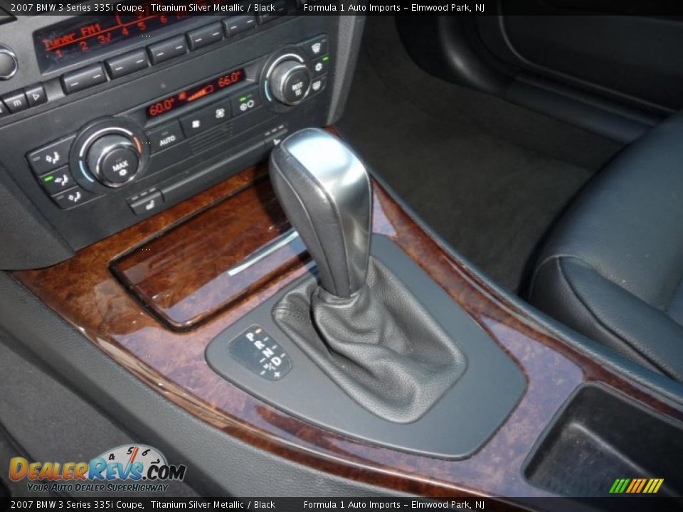 2007 BMW 3 Series 335i Coupe Titanium Silver Metallic / Black Photo #22