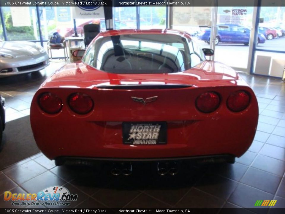 2006 Chevrolet Corvette Coupe Victory Red / Ebony Black Photo #4