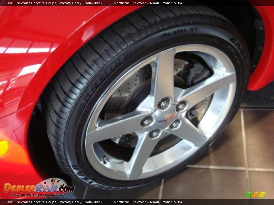 2006 Chevrolet Corvette Coupe Victory Red / Ebony Black Photo #9
