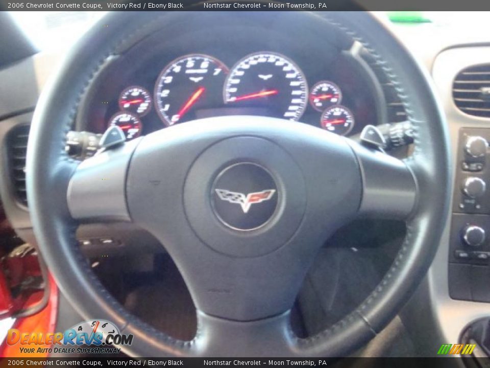 2006 Chevrolet Corvette Coupe Victory Red / Ebony Black Photo #17