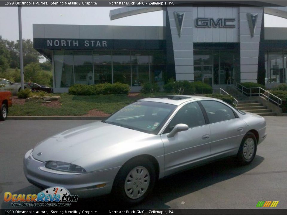 1999 Oldsmobile Aurora Sterling Metallic / Graphite Photo #1