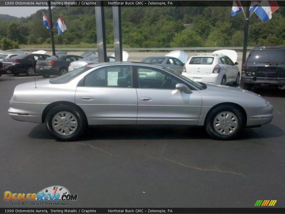 1999 Oldsmobile Aurora Sterling Metallic / Graphite Photo #4