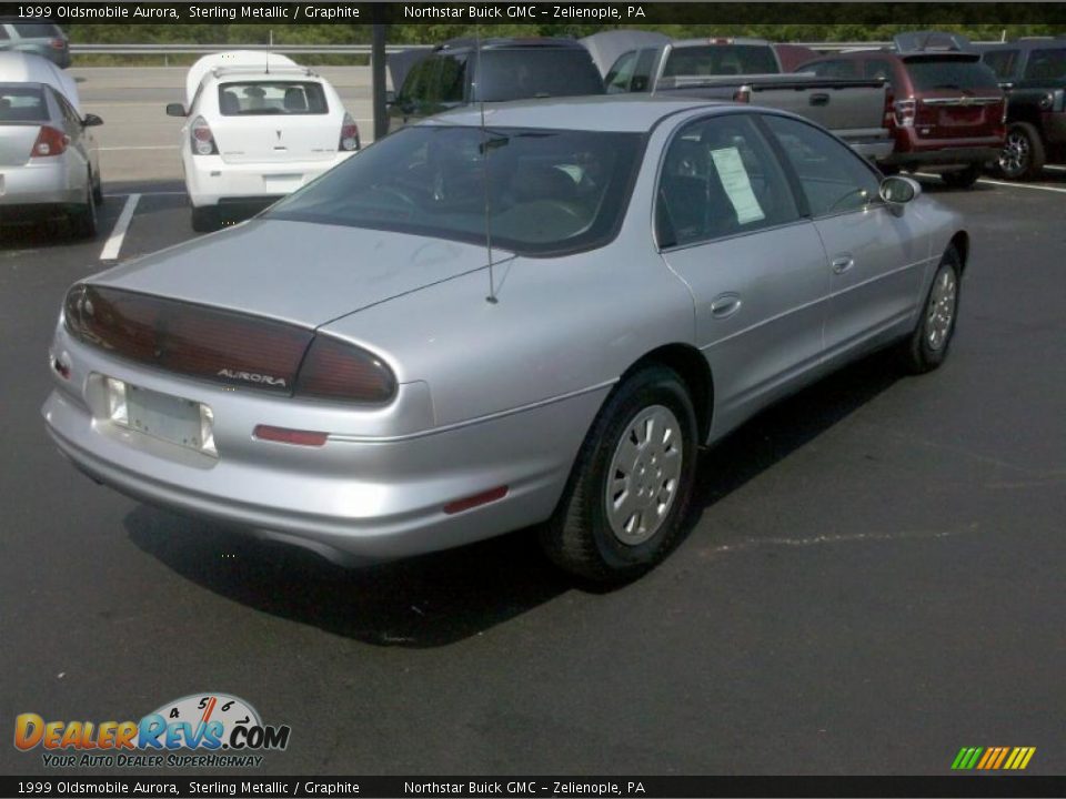 1999 Oldsmobile Aurora Sterling Metallic / Graphite Photo #5