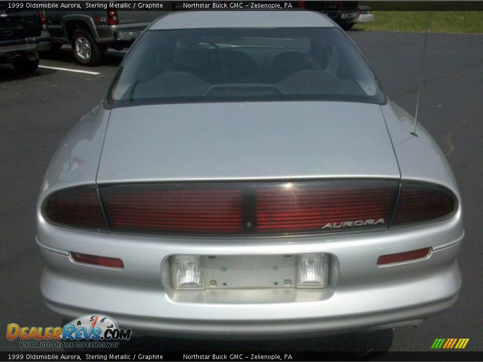 1999 Oldsmobile Aurora Sterling Metallic / Graphite Photo #6