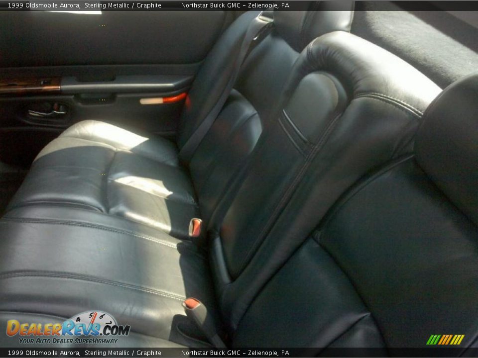1999 Oldsmobile Aurora Sterling Metallic / Graphite Photo #15