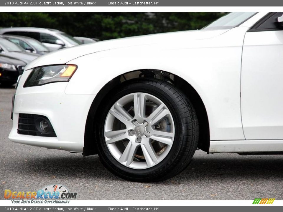 2010 Audi A4 2.0T quattro Sedan Ibis White / Black Photo #3