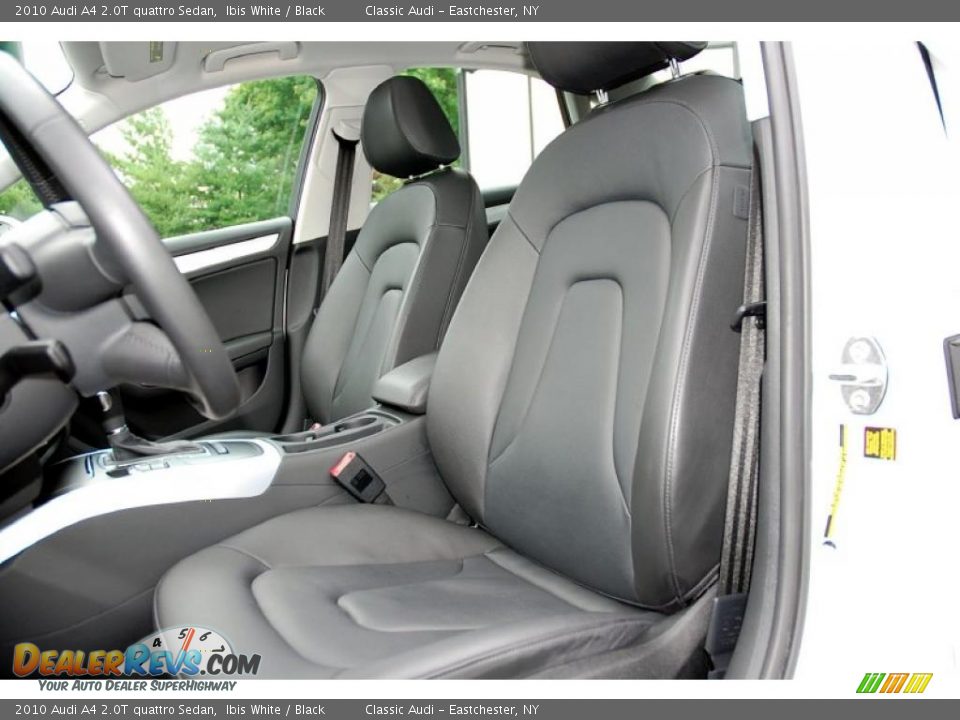 2010 Audi A4 2.0T quattro Sedan Ibis White / Black Photo #15