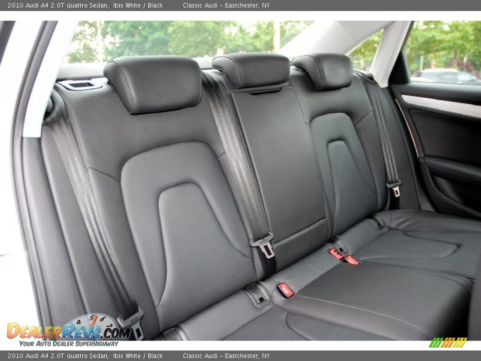 2010 Audi A4 2.0T quattro Sedan Ibis White / Black Photo #21