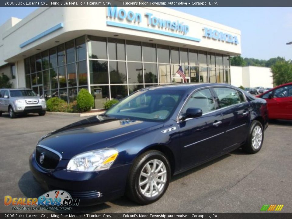 2006 Buick Lucerne CXL Ming Blue Metallic / Titanium Gray Photo #1