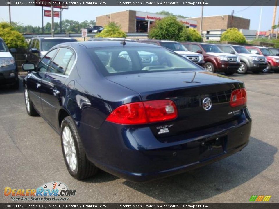 2006 Buick Lucerne CXL Ming Blue Metallic / Titanium Gray Photo #2