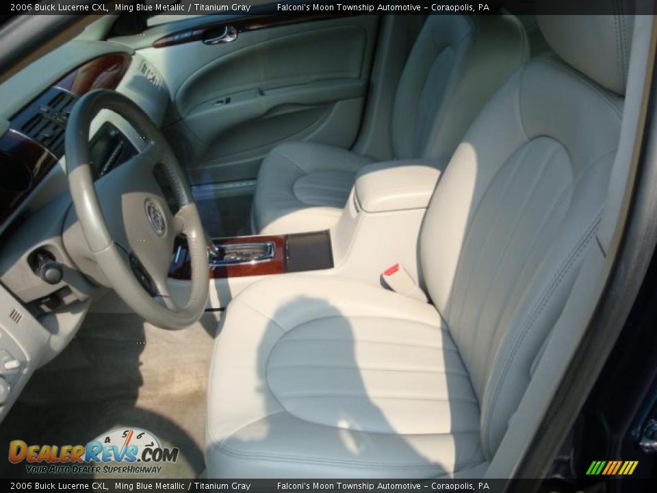 2006 Buick Lucerne CXL Ming Blue Metallic / Titanium Gray Photo #8