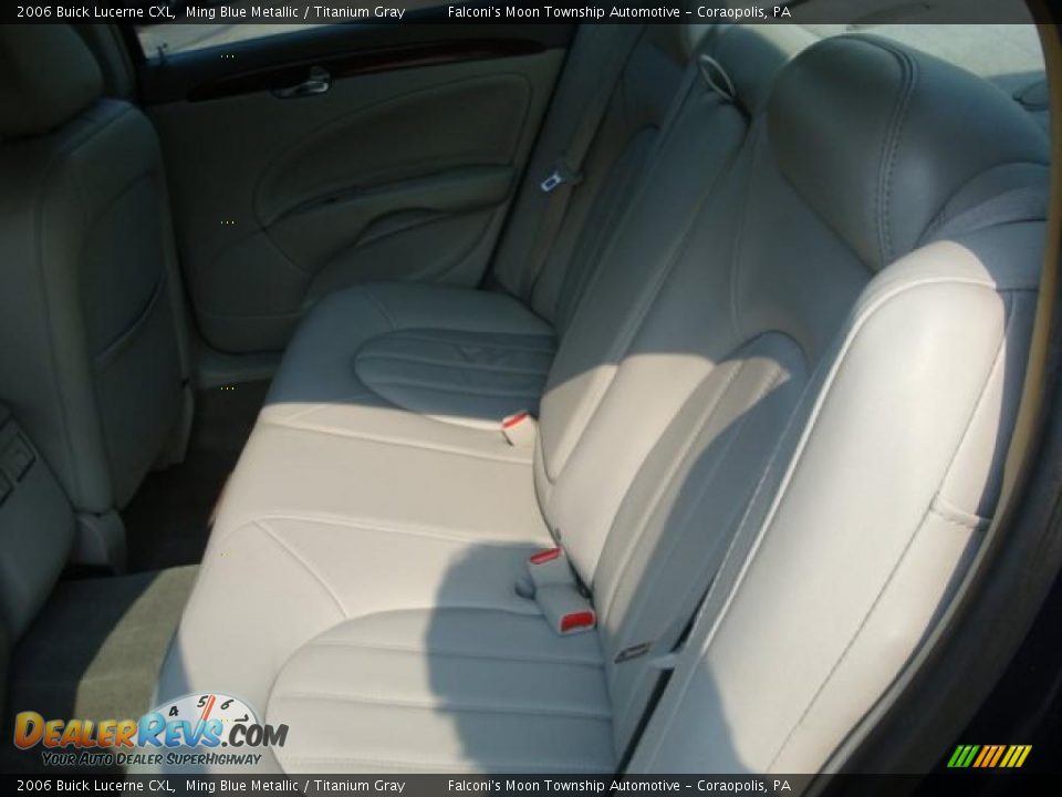 2006 Buick Lucerne CXL Ming Blue Metallic / Titanium Gray Photo #9