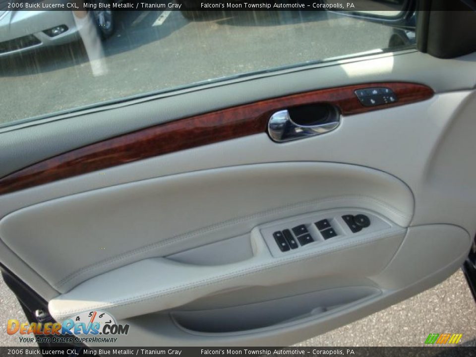 2006 Buick Lucerne CXL Ming Blue Metallic / Titanium Gray Photo #11
