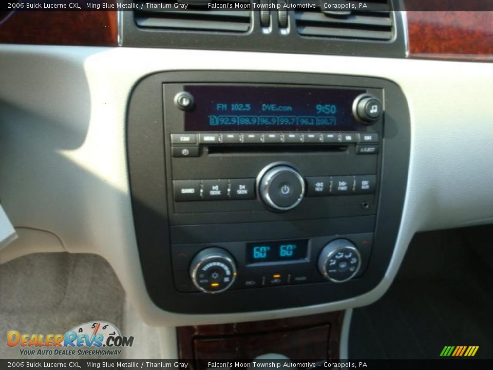 2006 Buick Lucerne CXL Ming Blue Metallic / Titanium Gray Photo #13