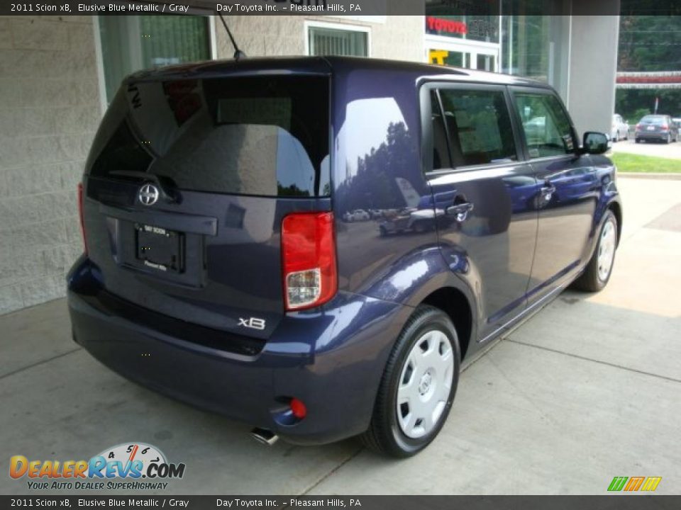 2011 Scion xB Elusive Blue Metallic / Gray Photo #2