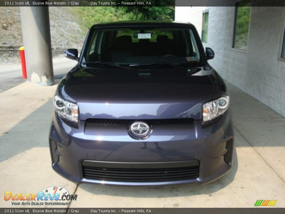 2011 Scion xB Elusive Blue Metallic / Gray Photo #6
