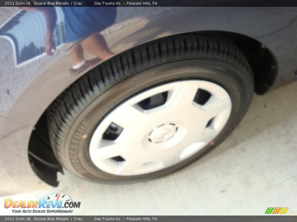 2011 Scion xB Elusive Blue Metallic / Gray Photo #7