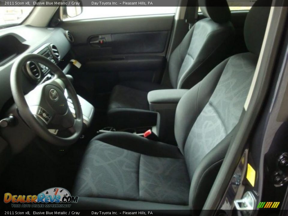 2011 Scion xB Elusive Blue Metallic / Gray Photo #8