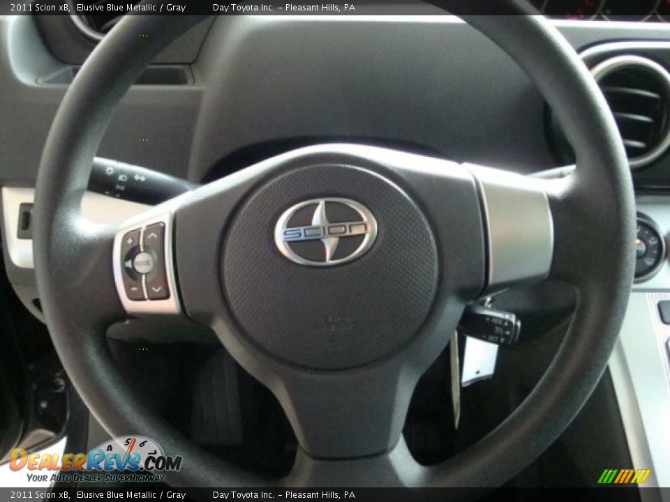 2011 Scion xB Elusive Blue Metallic / Gray Photo #12