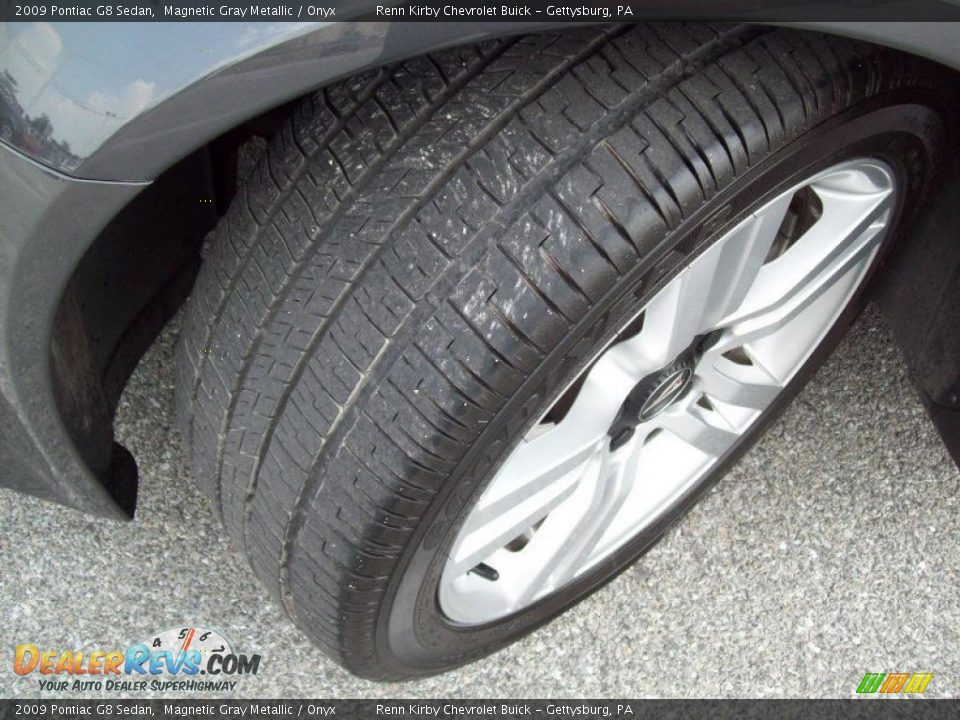 2009 Pontiac G8 Sedan Magnetic Gray Metallic / Onyx Photo #4
