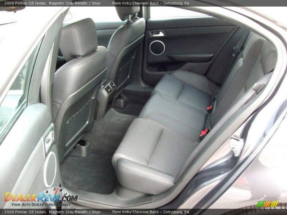 2009 Pontiac G8 Sedan Magnetic Gray Metallic / Onyx Photo #18