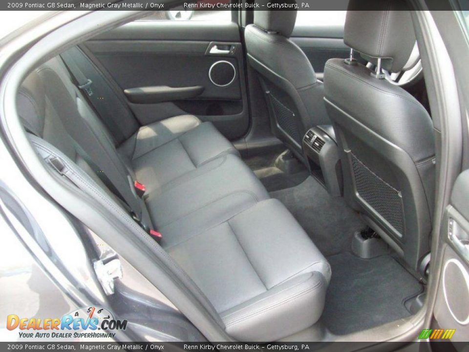 2009 Pontiac G8 Sedan Magnetic Gray Metallic / Onyx Photo #19
