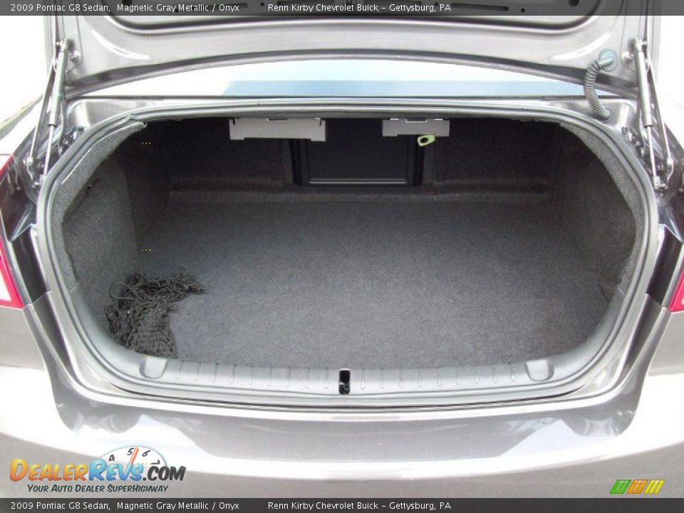 2009 Pontiac G8 Sedan Magnetic Gray Metallic / Onyx Photo #20