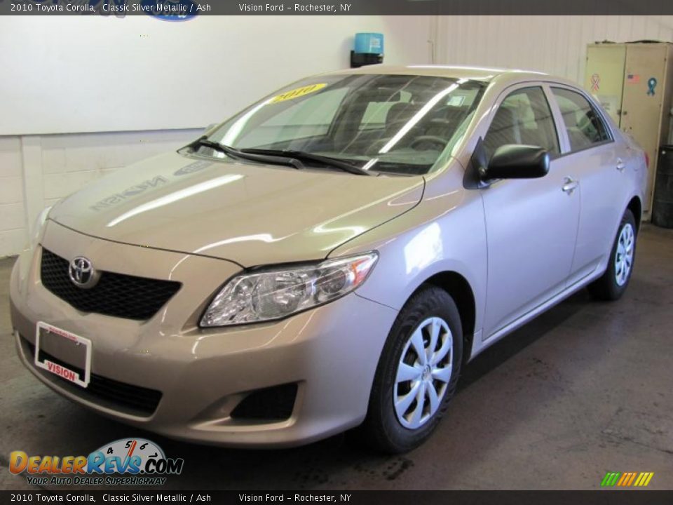 2010 Toyota Corolla Classic Silver Metallic / Ash Photo #1