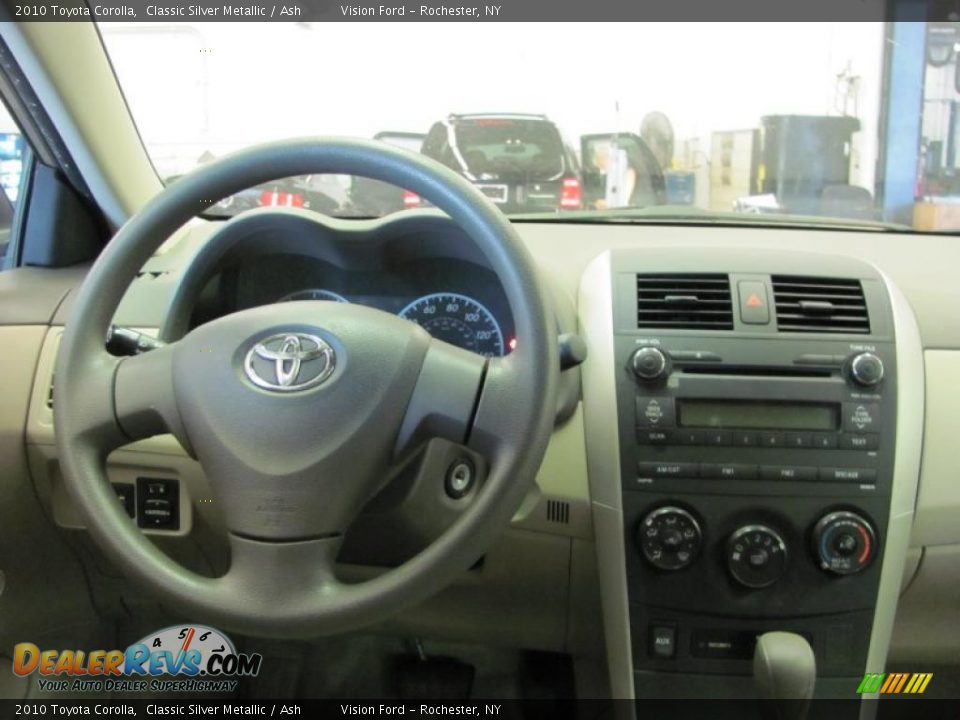 2010 Toyota Corolla Classic Silver Metallic / Ash Photo #4