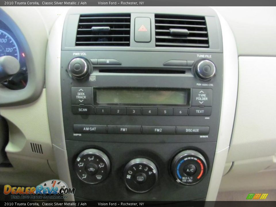 2010 Toyota Corolla Classic Silver Metallic / Ash Photo #5