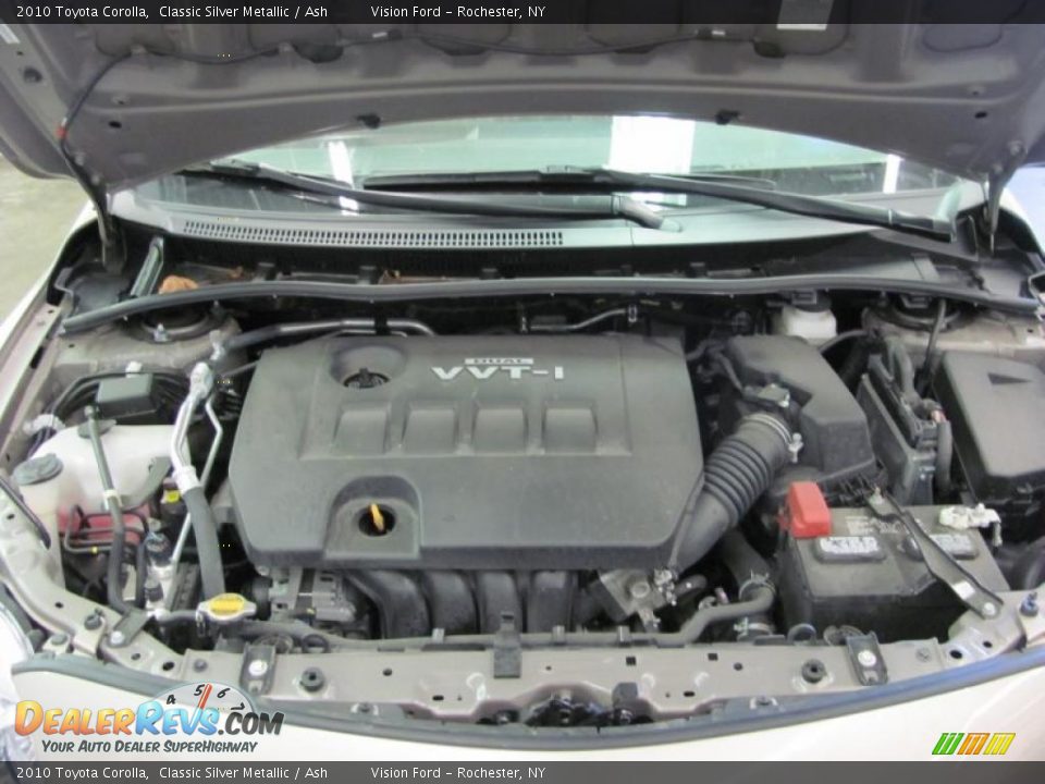 2010 Toyota Corolla Classic Silver Metallic / Ash Photo #11