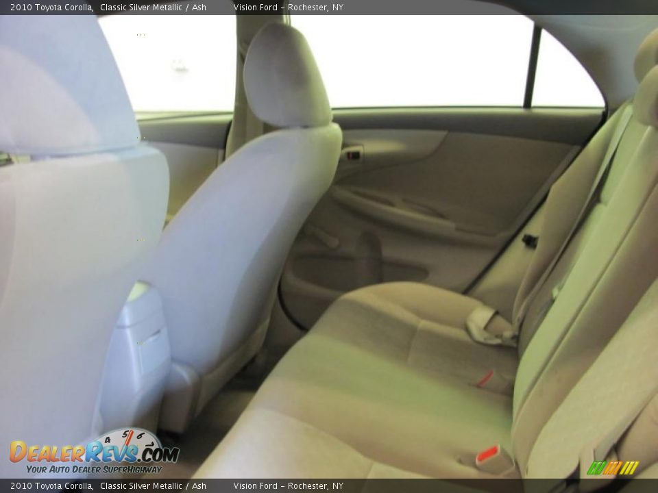 2010 Toyota Corolla Classic Silver Metallic / Ash Photo #20