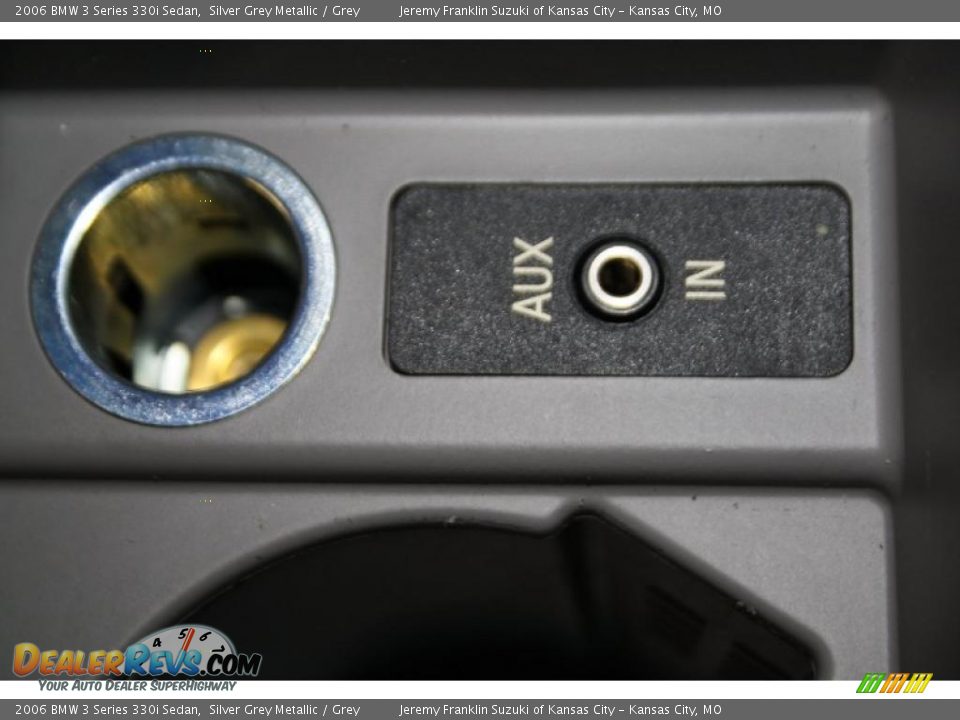 2006 BMW 3 Series 330i Sedan Silver Grey Metallic / Grey Photo #20