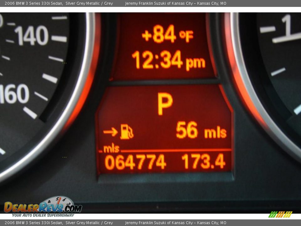 2006 BMW 3 Series 330i Sedan Silver Grey Metallic / Grey Photo #22