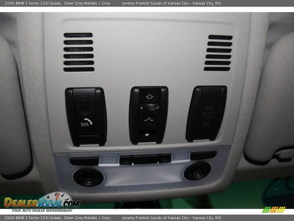 2006 BMW 3 Series 330i Sedan Silver Grey Metallic / Grey Photo #29