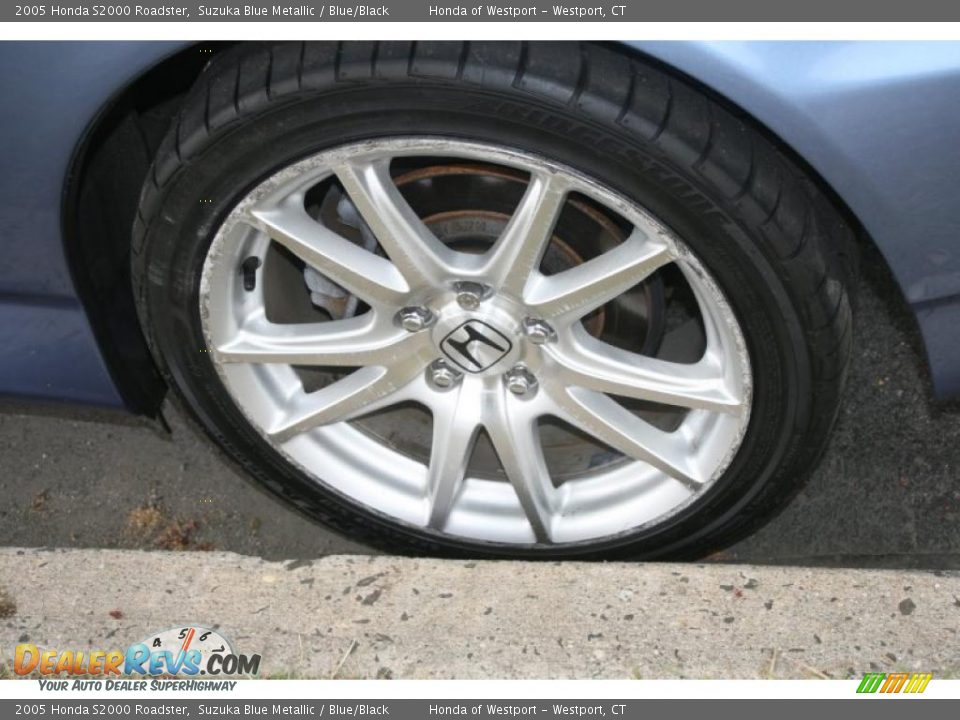 2005 Honda S2000 Roadster Suzuka Blue Metallic / Blue/Black Photo #18