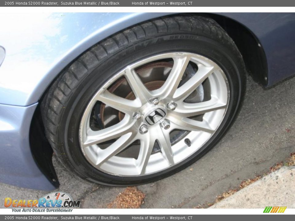 2005 Honda S2000 Roadster Suzuka Blue Metallic / Blue/Black Photo #19