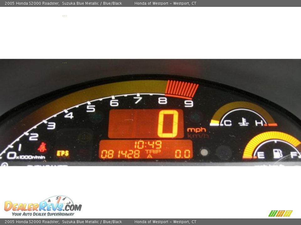 2005 Honda S2000 Roadster Suzuka Blue Metallic / Blue/Black Photo #20