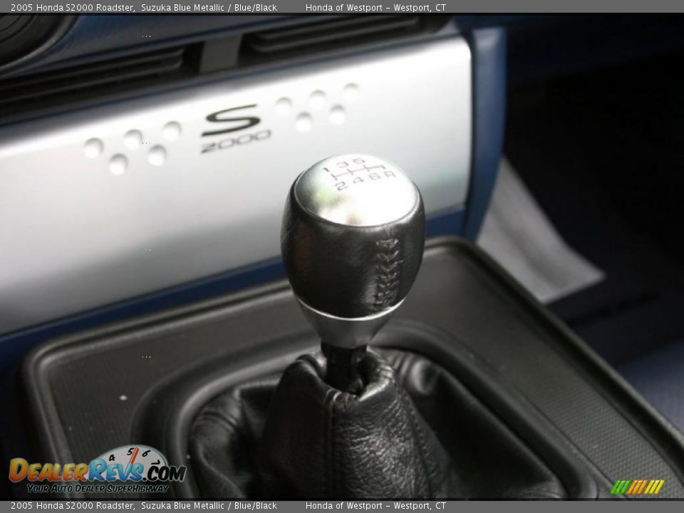 2005 Honda S2000 Roadster Suzuka Blue Metallic / Blue/Black Photo #21