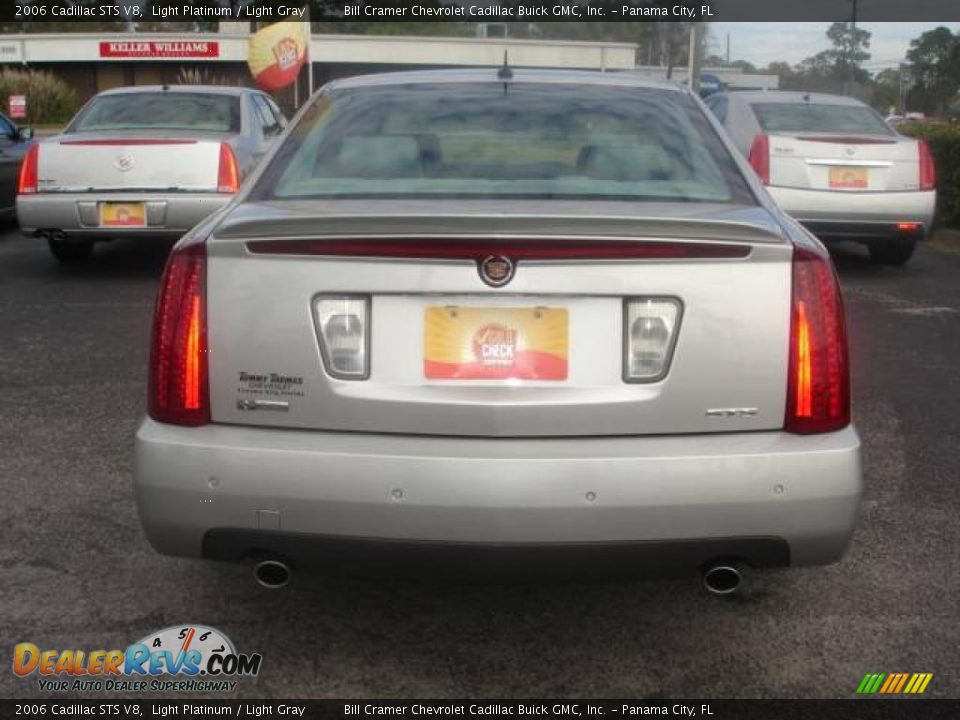 2006 Cadillac STS V8 Light Platinum / Light Gray Photo #3