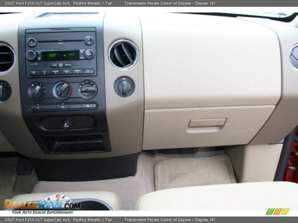 2007 Ford F150 XLT SuperCab 4x4 Redfire Metallic / Tan Photo #5